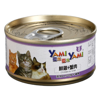 YAMI亞米貓罐(鮮雞+蟹肉)