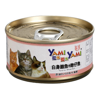 YAMI亞米貓罐(白身鮪魚+吻仔魚)