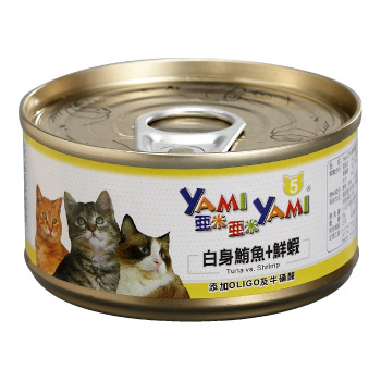 YAMI亞米貓罐(白身鮪魚+鮮蝦)
