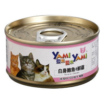 YAMI亞米貓罐(白身鮪魚+鮮雞)