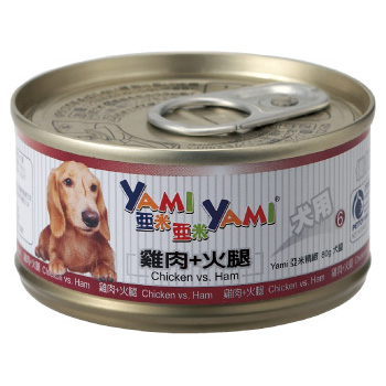 YAMI亞米小金罐(雞肉+火腿)